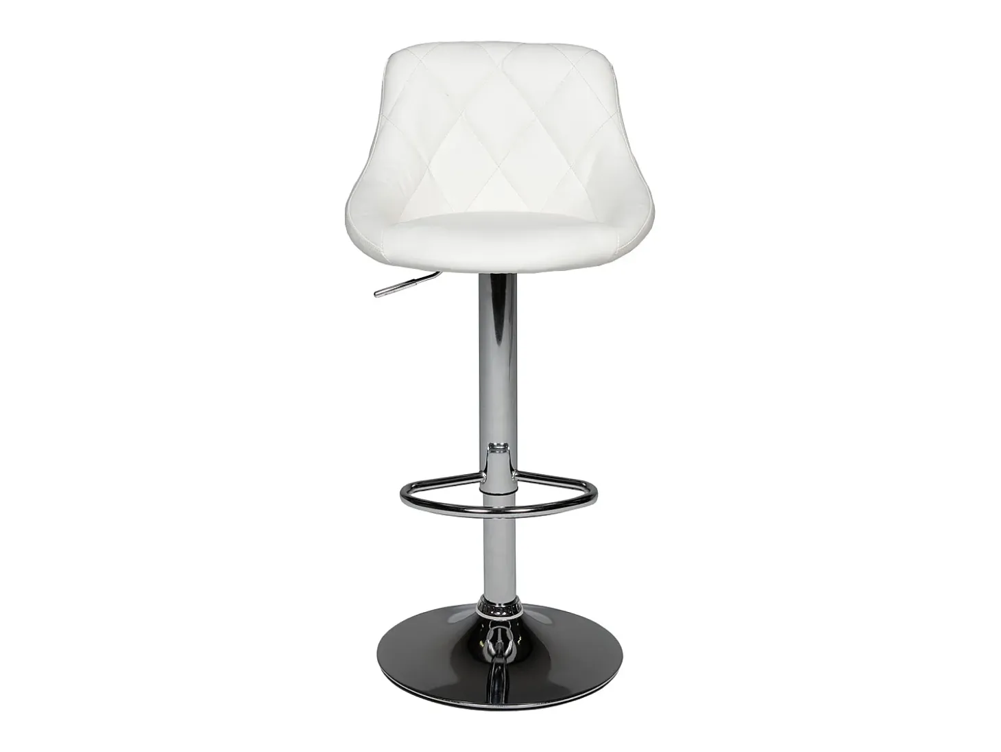 Taburete de bar blanco JASPER