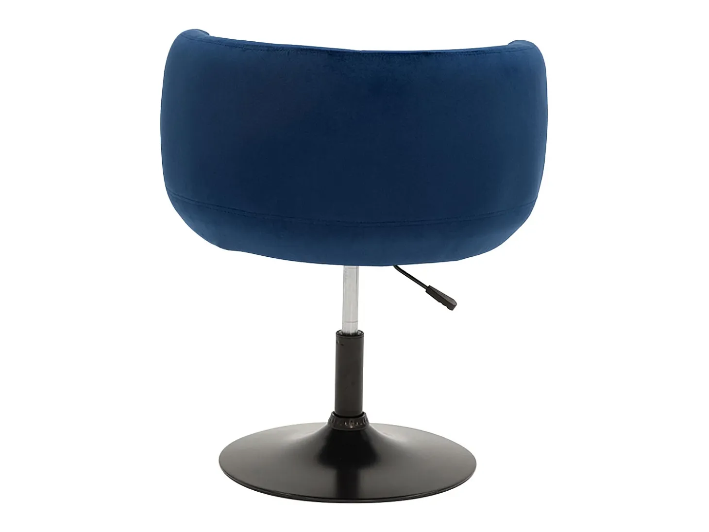 Taburete de bar de terciopelo azul NOLAN