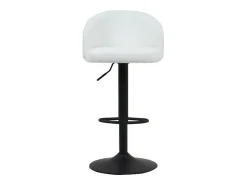 Taburete de bar estilo vintage color blanco. Colección HYDRA