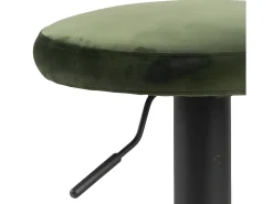 Taburete de bar Finurly verde.