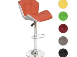 Taburete de bar MCW-A92, terracota