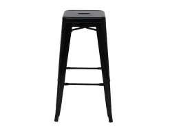 Taburete de bar MCW-A73 (set de 2), negro