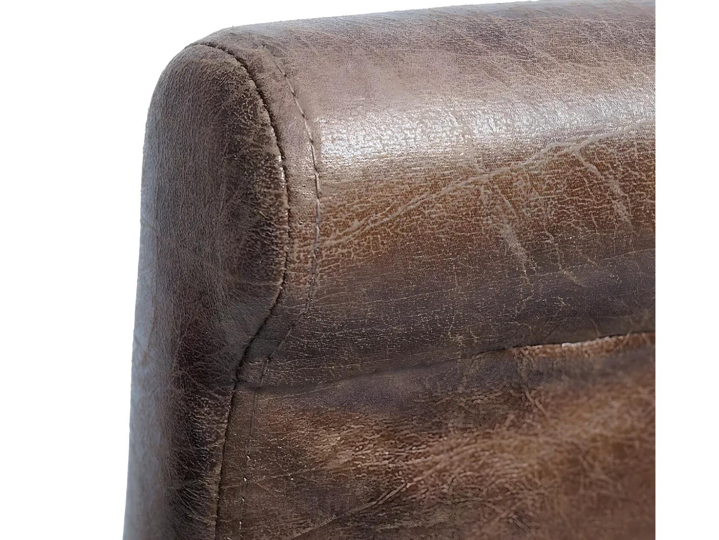 Taburete de bar MCW-C33, imitación de ante, patas oscuras, tela/textil