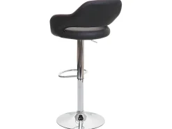Taburete de bar MCW-F16 (juego de 2), marrón-negro