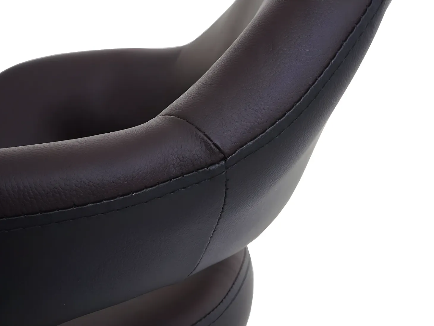 Taburete de bar MCW-F16 (juego de 2), marrón-negro