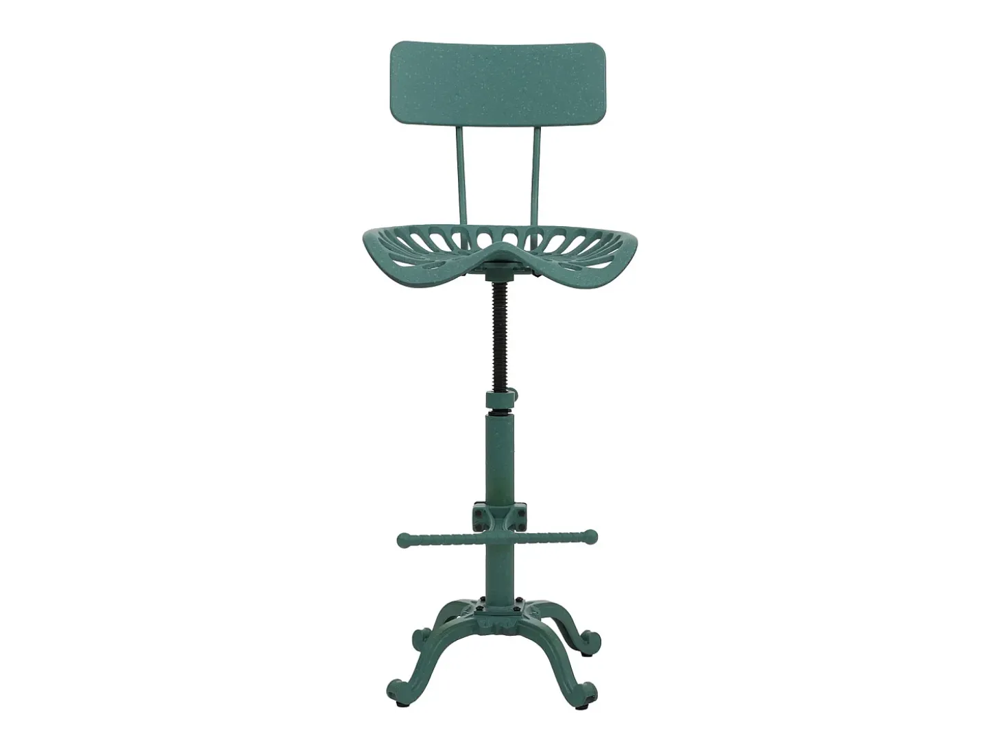 Taburete de bar MCW-N26, verde