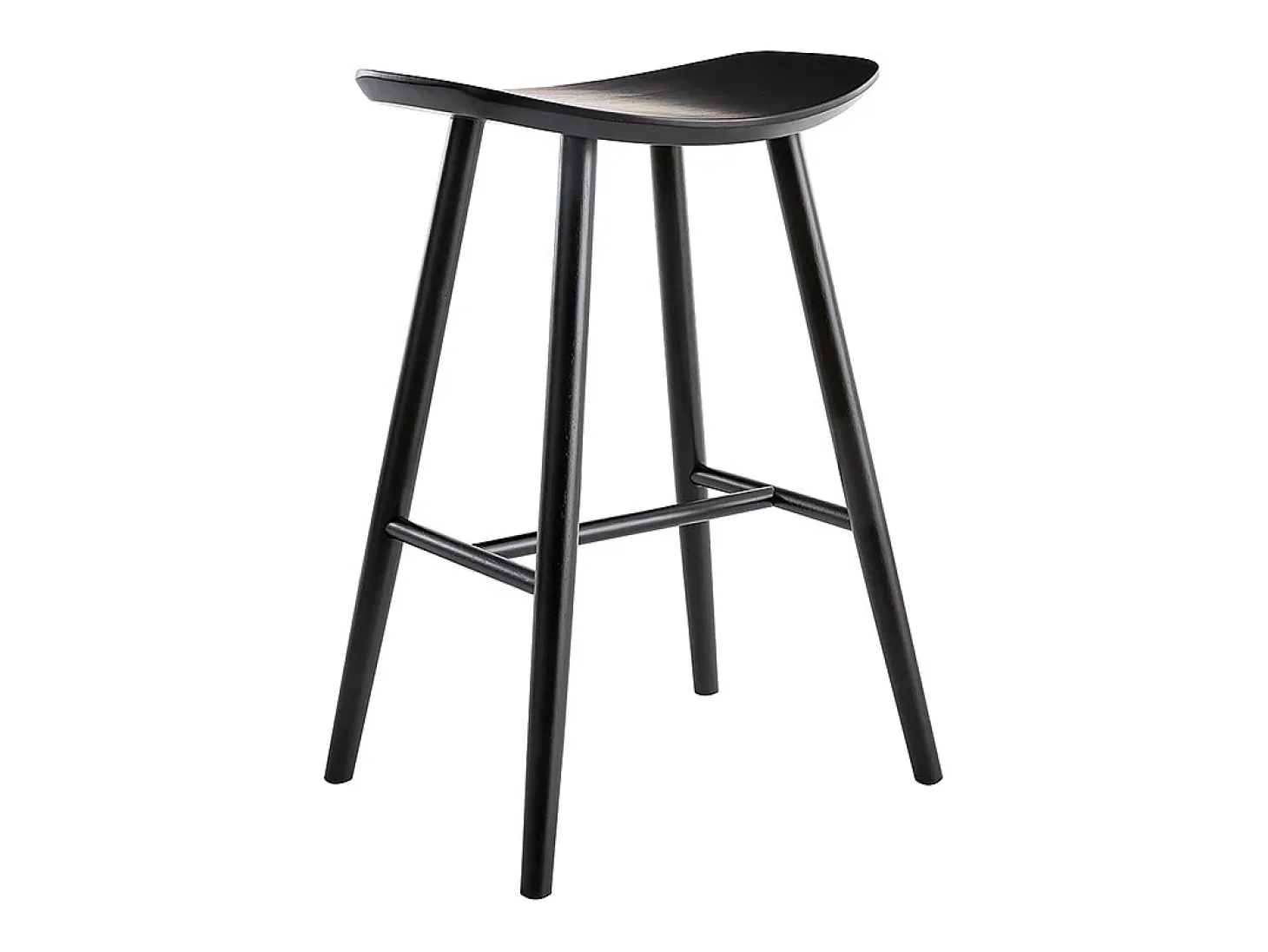 Taburete de bar nogal 65 cm DEMORY