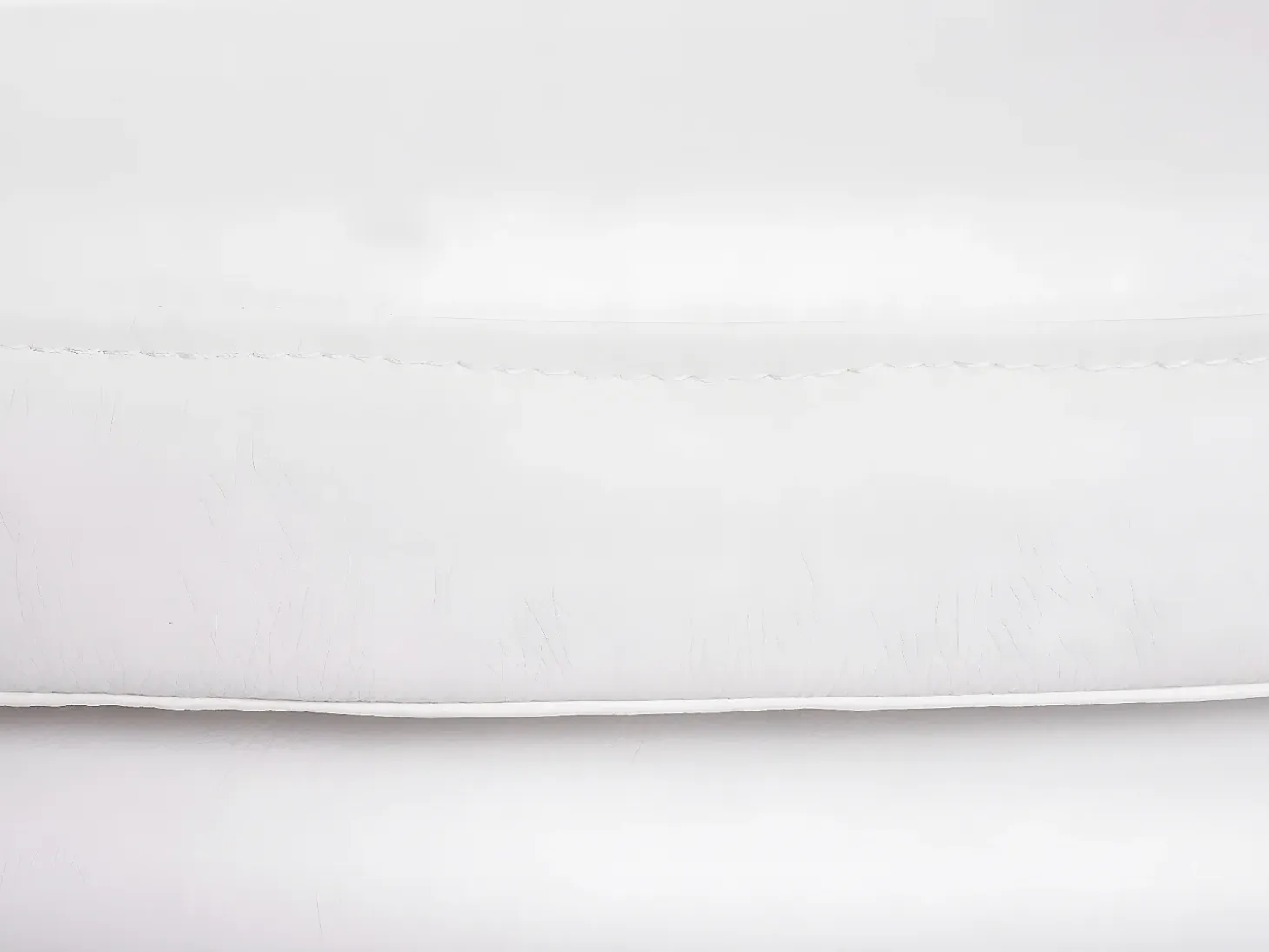 Taburete de bar Vaasa T381, imitación de cuero, blanco