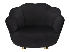 Taburete de bar Vienna negro 55 x 53 x 110 cm