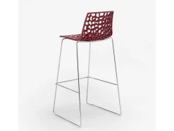 Taburete de Cocina Grand Soleil 74cm Design Spider Slitta - Bordeaux