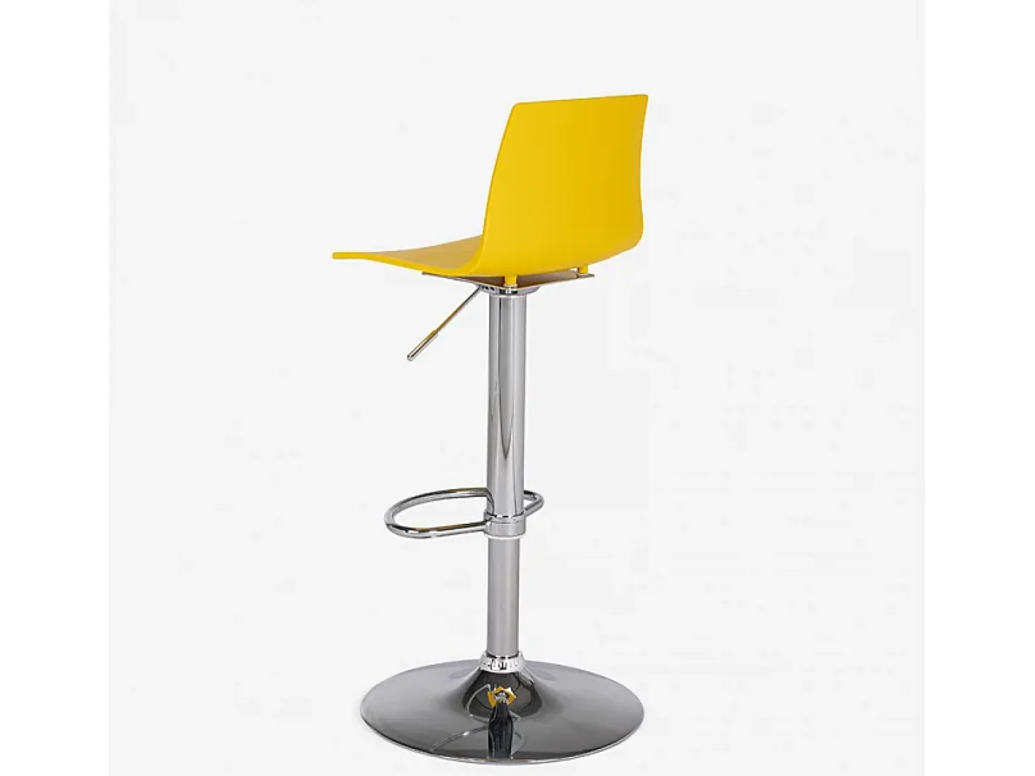 Taburete diseño mate altura regulable cocina bar Grand Soleil Imola Matt - Amarillo