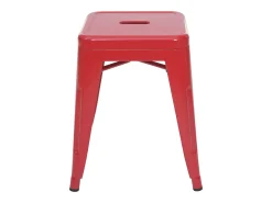 Taburete MCW-A73 (set de 2), rojo