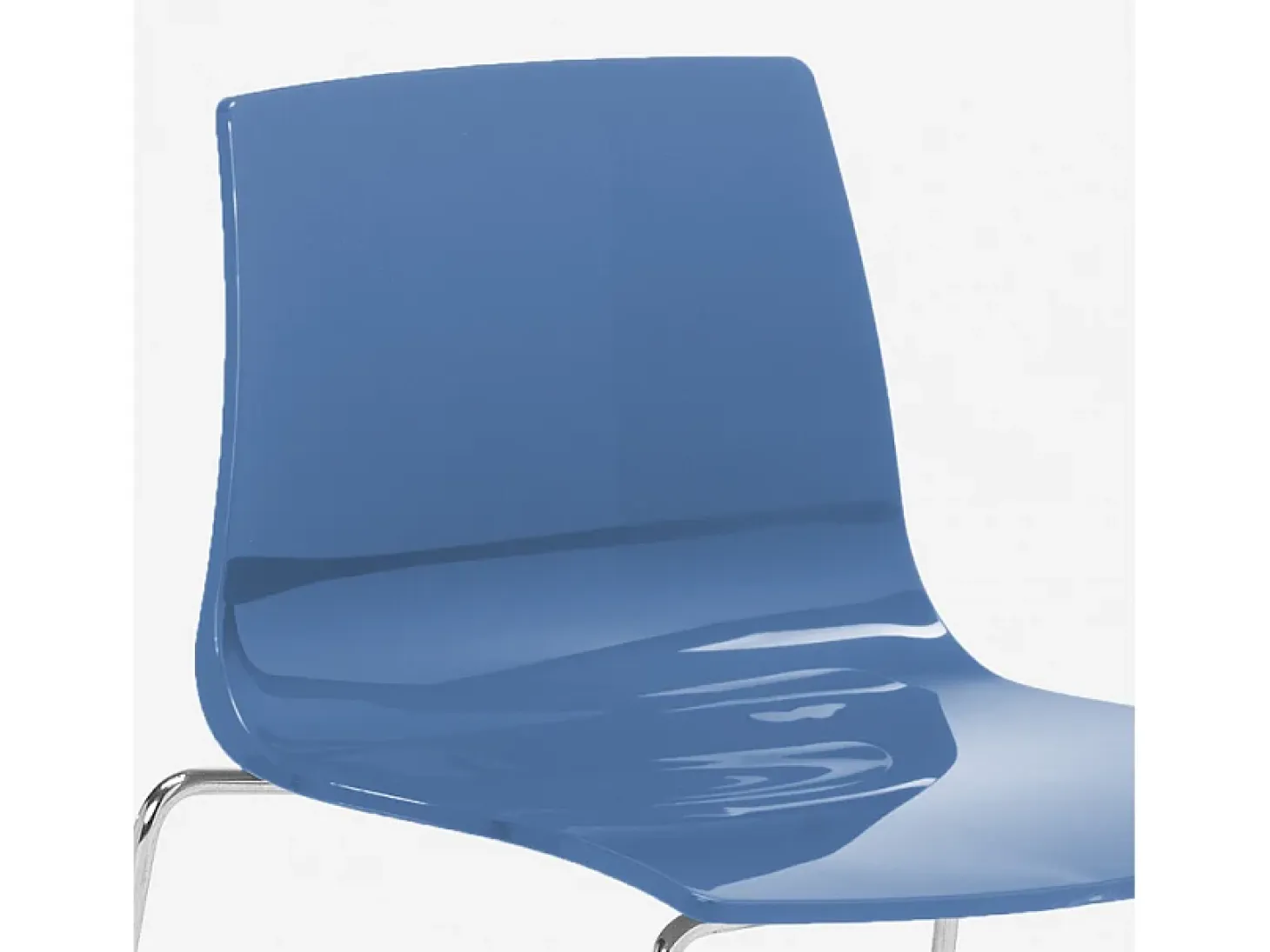 Taburete Para Bar y Cocina 64 cm Grand Soleil Mini Imola De Diseño - Azul Marino