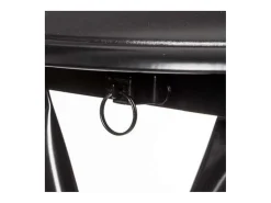 Taburete Plegable Negro "Basic" 44cm - Diseño de Moda