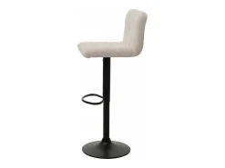 Taburetes de bar MCW-G87 (juego de 2), beige crema
