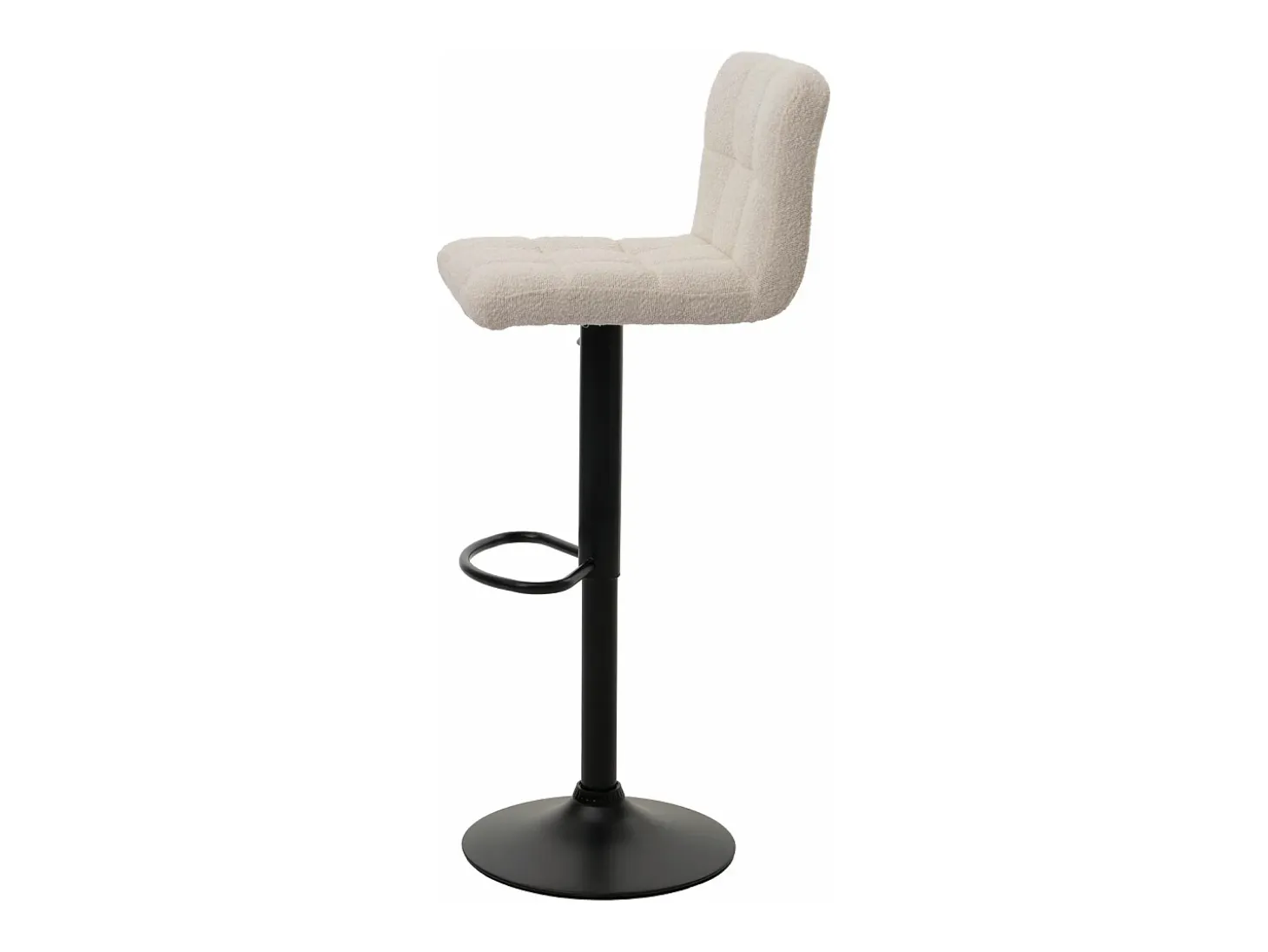 Taburetes de bar MCW-G87 (juego de 2), beige crema