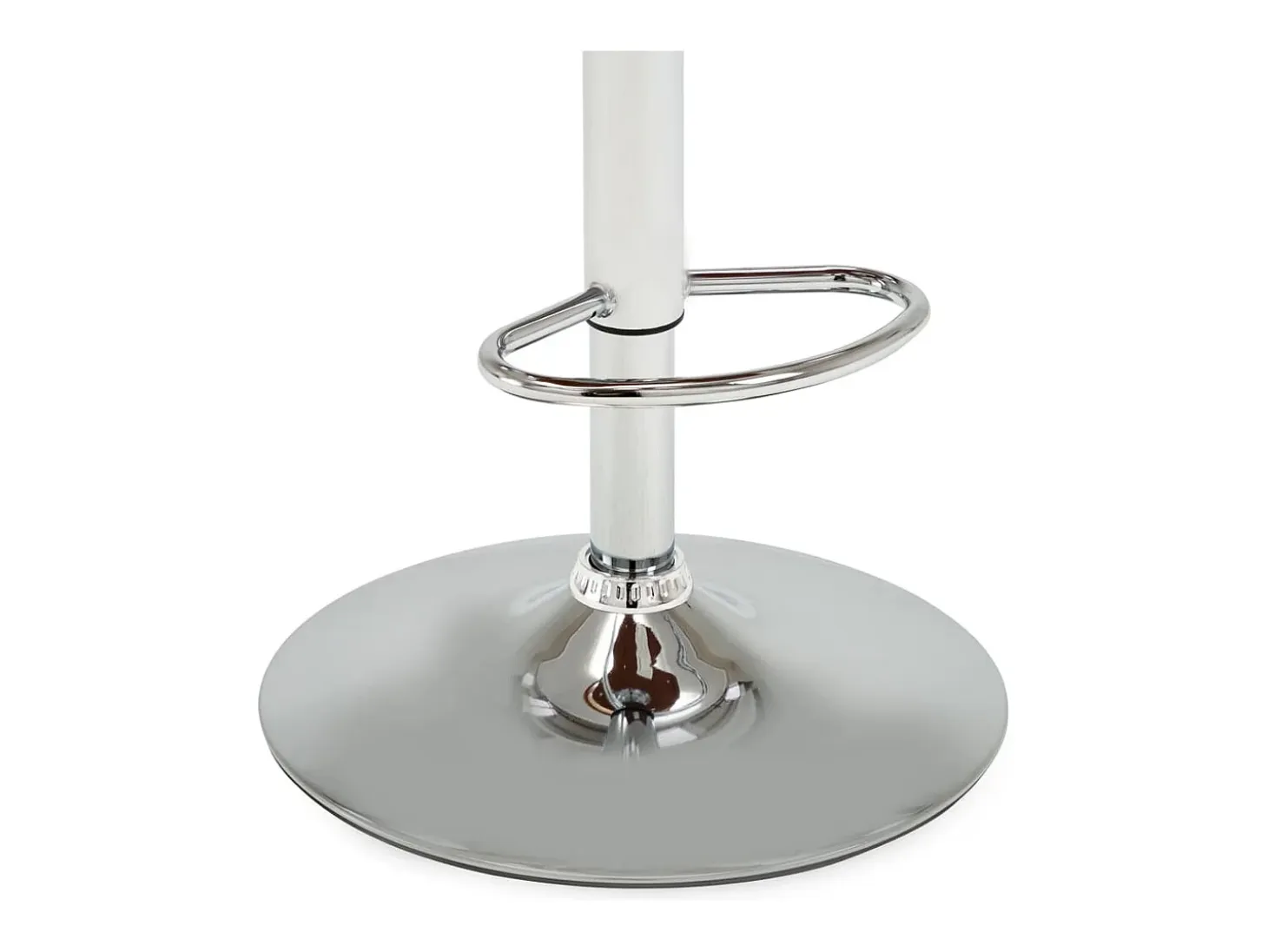 Taburetes de cocina 2 uds madera curvada cuero sintético crema