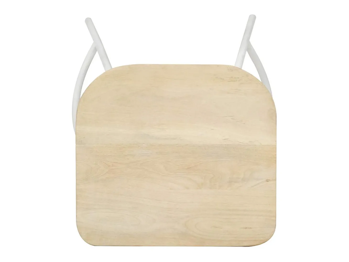 Taburetes de cocina 2 unidades madera maciza de mango