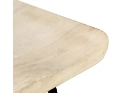 Taburetes de cocina 2 unidades madera maciza de mango