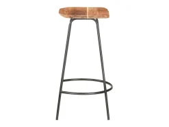 Taburetes de cocina 4 unidades madera maciza de acacia