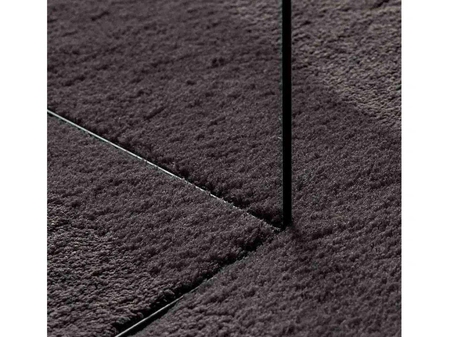 Tapiz Antracita 120 x 170 cm Poliéster