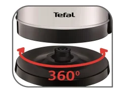 TEFAL Dialog hervidor de agua inalámbrico de acero inoxidable 1,7 L