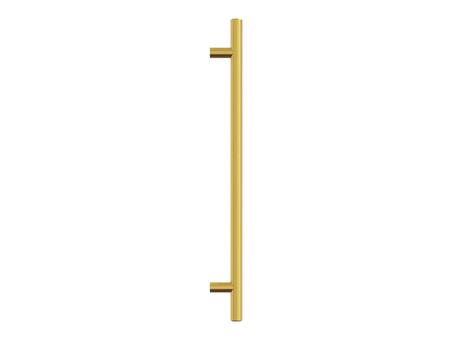 Tiradores para armarios 20 uds acero inoxidable dorado 224 mm
