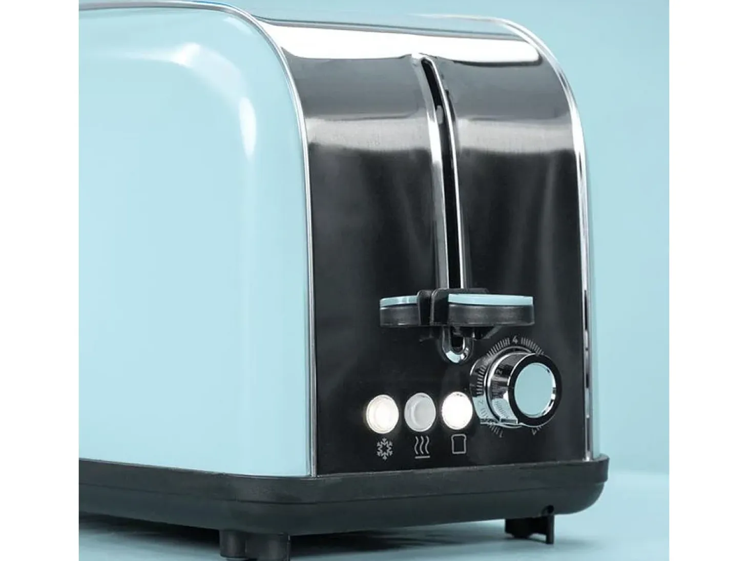 Tostador Cecotec Toastin'Time 850W 2 ranuras + varillas superiores 7 niveles azul