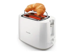 Tostador Philips HD2581/00 800W con rejilla para bollería blanco