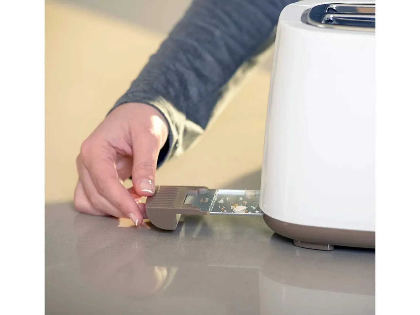 Tostador Taurus My Toast II 750W 2 ranuras 7 niveles blanco