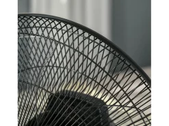 Ventilador con función nebulizador 90W, 3 modos, depósito de 31L, ruedas, mando a distancia, oscilante, negro (44,5x38,5x135cm)