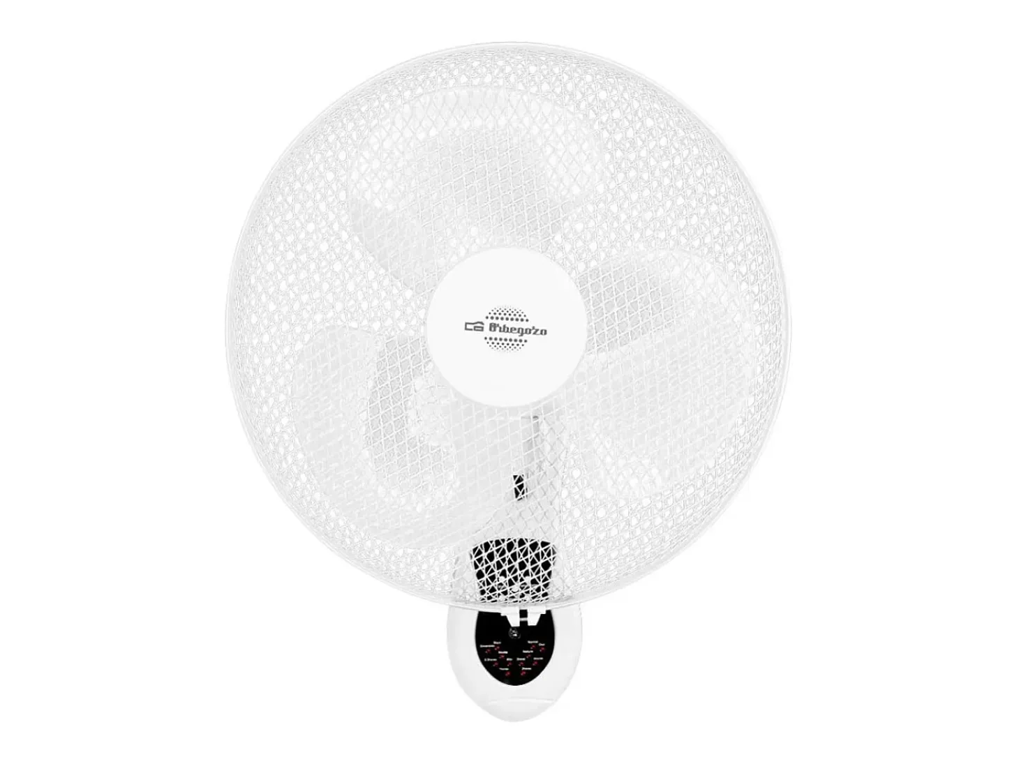 Ventilador de pared Orbegozo WF 0242 40W mando a distancia blanco Ø40 cm