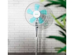 Ventilador de pie Cecotec EnergySilence 530 Power Connected 50W 5 aspas blanco 110-130 cm