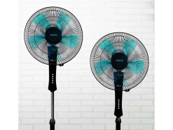 Ventilador de pie Cecotec EnergySilence 530 Power Connected 50W 5 aspas negro 110-130 cm