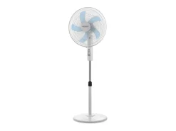 Ventilador de pie Orbegozo SF1040 45W 5 aspas altura regulable blanco Ø40 cm