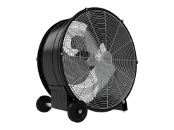 Ventilador de suelo industrial Cecotec ProIndustry 2000 120W 3 velocidades 3 aspas negro Ø50 cm