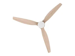 Ventilador de techo Cecotec EnergySilence Aero 5300 White&Wood Design 30W 3 aspas mando a distancia blanco/madera