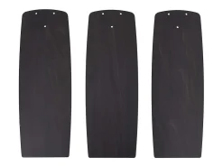 Ventilador de techo con luz con mando marrón oscuro 108 cm