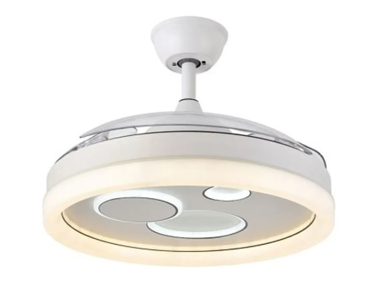Ventilador de techo Dafne Bel Air 72W 4 aspas retráctiles blanco Ø108 cm