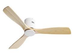 Ventilador de techo moderno de madera - Ventilador de techo de 52