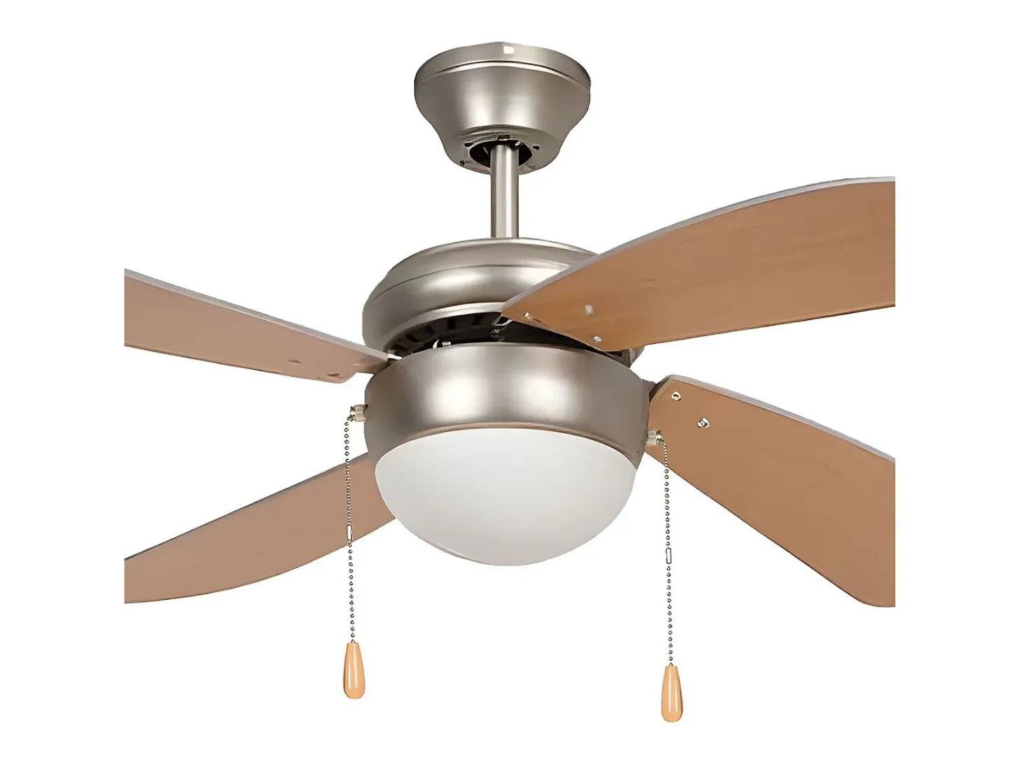 Ventilador de techo Niza 50W 4 aspas natural Ø106 cm