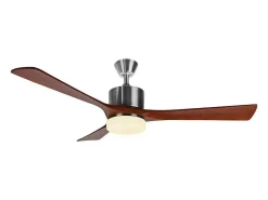 Ventilador de techo Orbegozo CP 97132 3 aspas mando a distancia marrón oscuro Ø136 cm