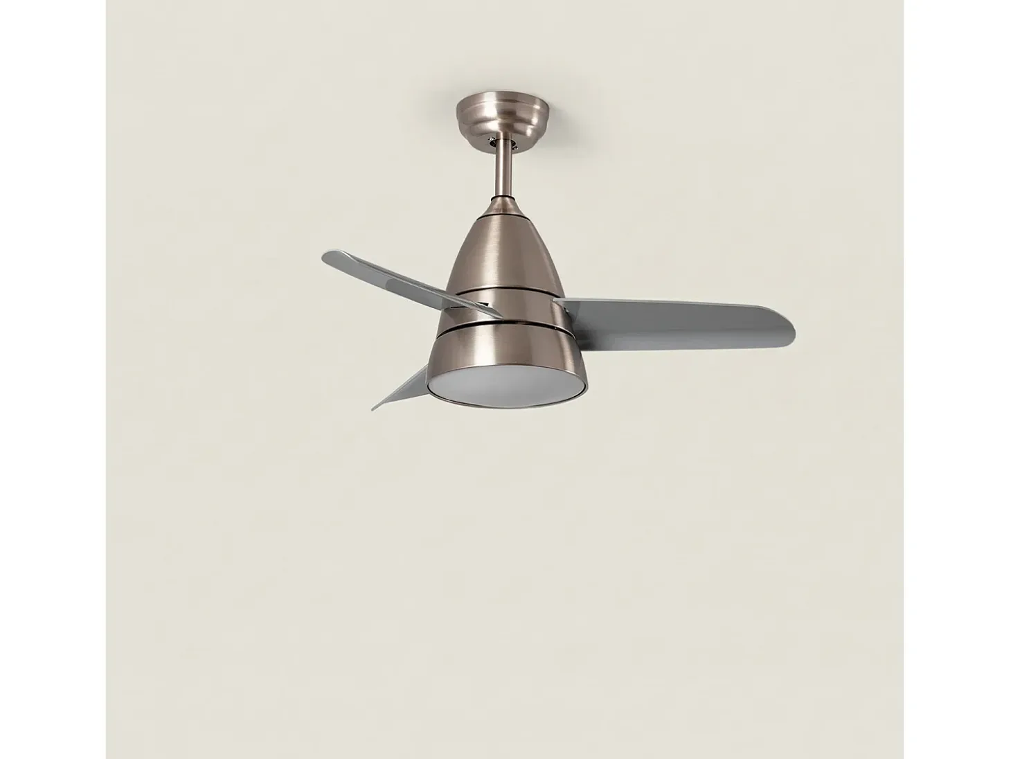 Ventilador de Techo Silencioso Industrial Plata 91cm Motor DC Plateado CCT Wifi: False