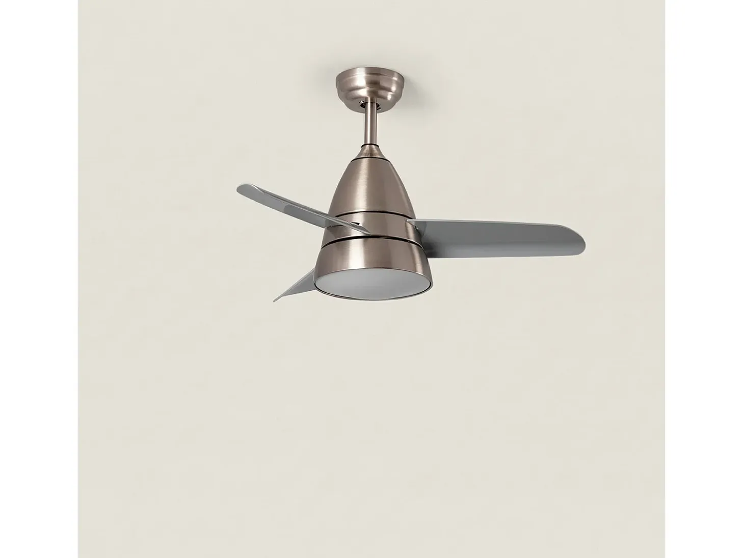 Ventilador de Techo Silencioso Industrial Plata 91cm Motor DC Plateado CCT Wifi: False