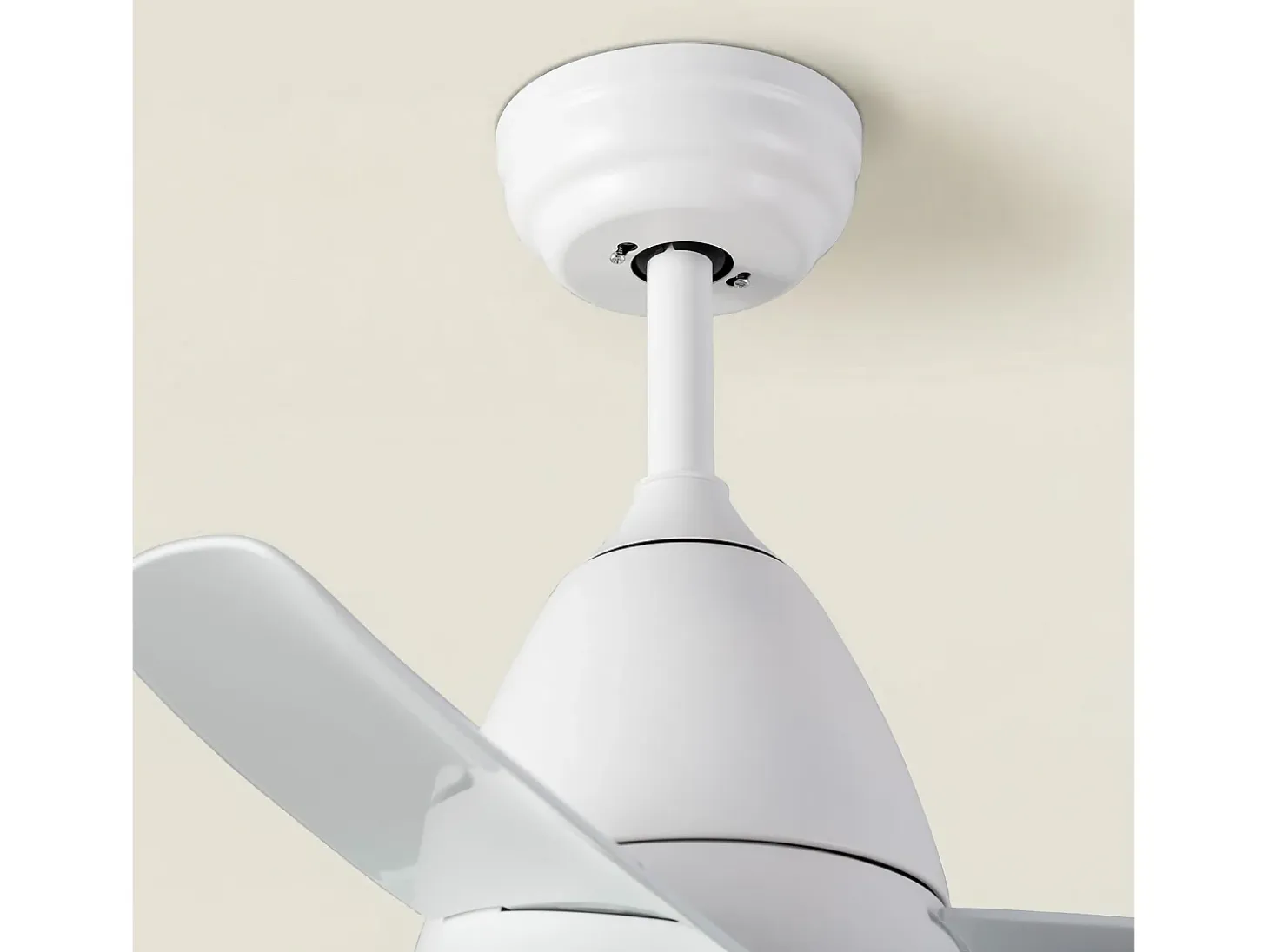 Ventilador de Techo Silencioso Industrial Blanco 91cm Motor DC Blanco CCT Con Luz Mando RF Wifi: False