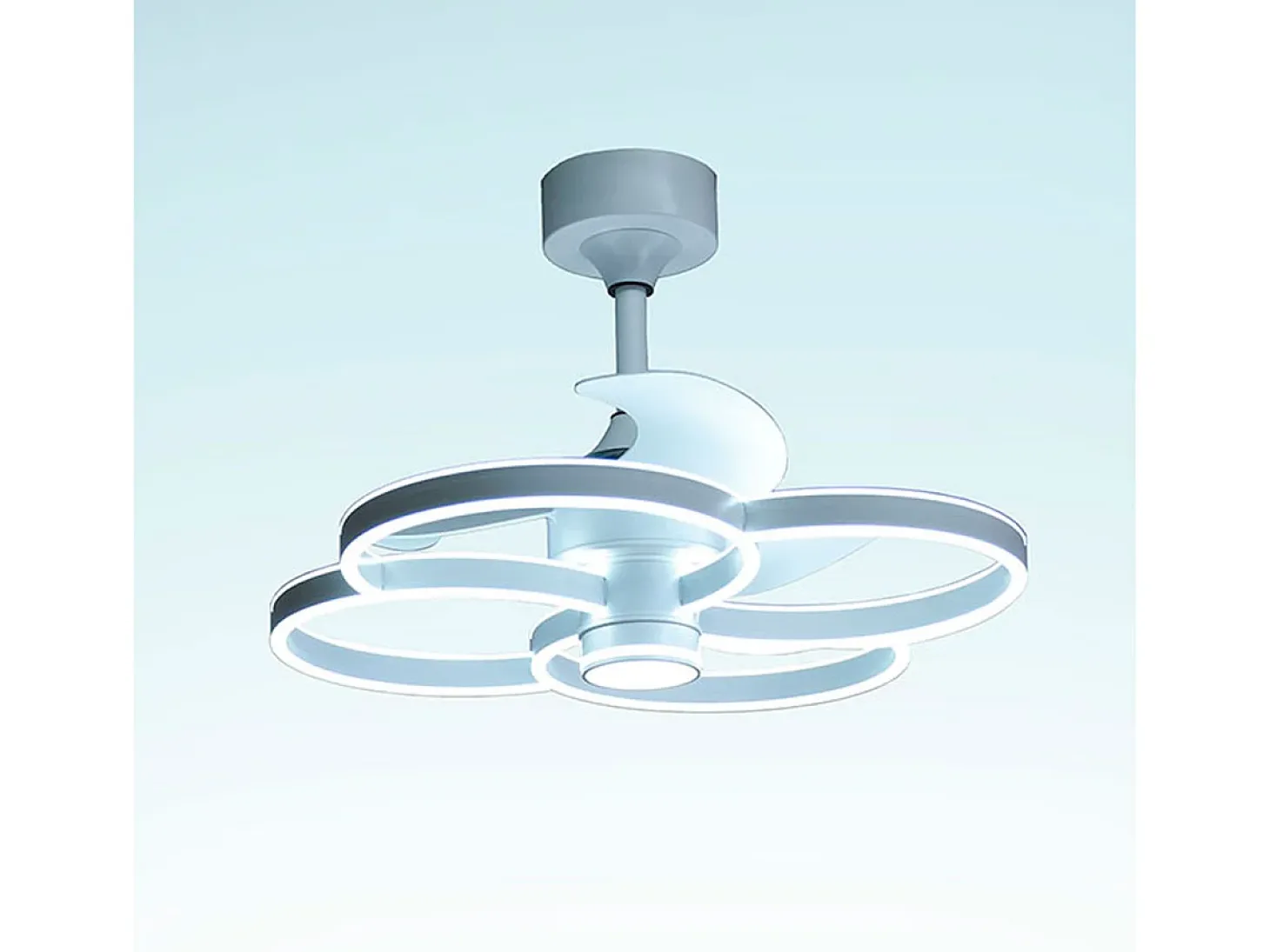 Ventilador de techo Trébol Bel Air DC LED 100+100W blanco Ø60x45 cm