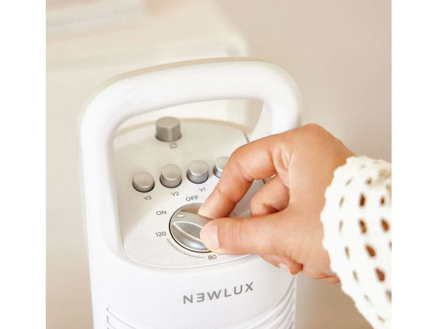 Ventilador de Torre W80 Blanco - Newlux