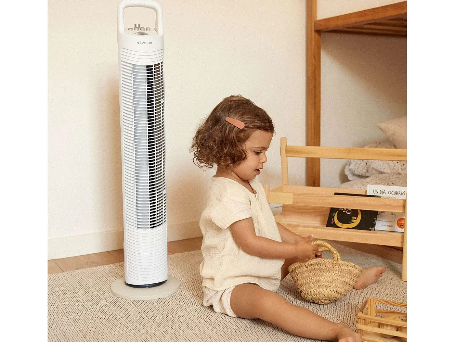 Ventilador de Torre W80 Blanco - Newlux