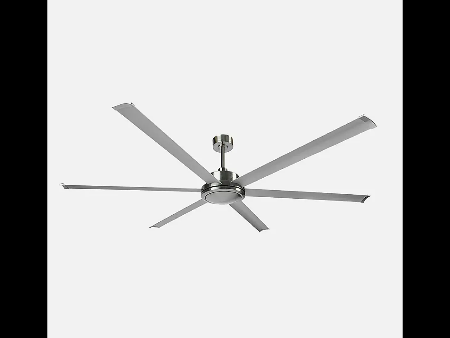 Ventilador Extragrande Dc Sanson L Niquel Sin Luz Con Mando A Distancia
