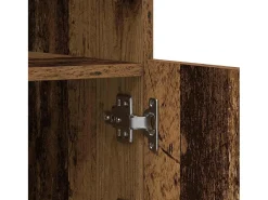 Vitrina 3 piezas Madera vieja 123 x 37 x 100 cm